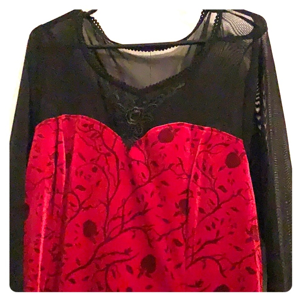 Torrid size 2 once upon a time evil queen dress
